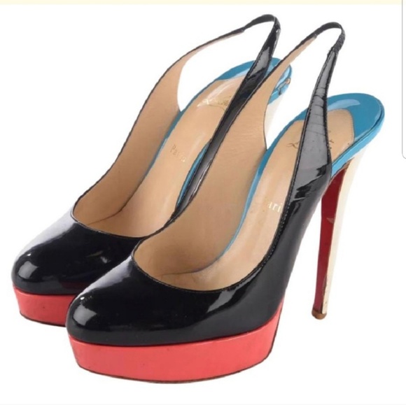 Christian Louboutin Shoes - Christian Louboutin Bianca Slingback Color block